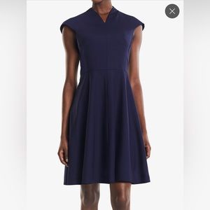 MM Lafleur Ruth Dress in Deep Indigo